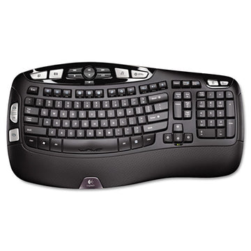 Logitech® K350 Wireless Keyboard, Black freeshipping - TVN Wholesale